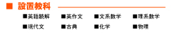 記述ゼミ　設置科目