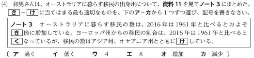 中学社会 やはり暗記は大事?